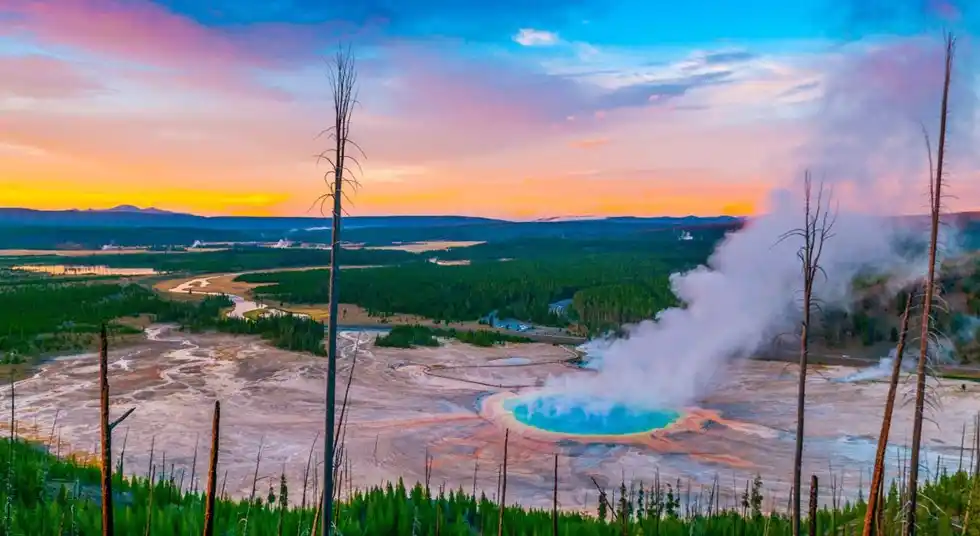 trip from Chicago to Yellowstone