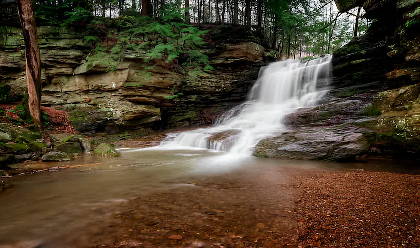 honey run waterfall