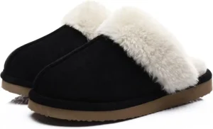 Litfun Women’s Fuzzy Winter House Slippers