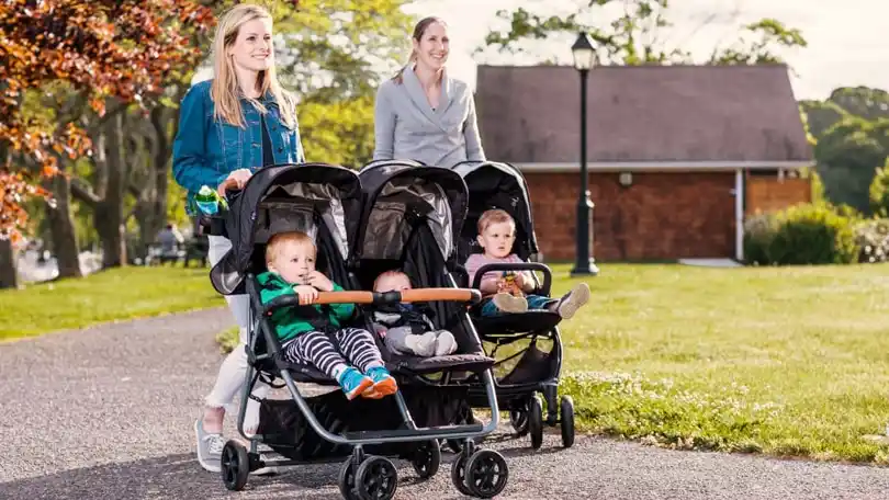 triple level stroller